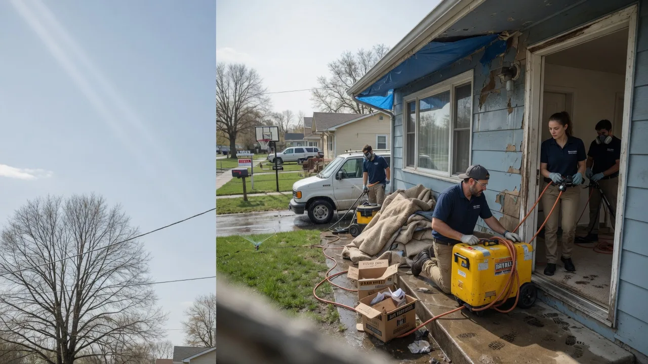 Basement Flood Cleanup in Bradley, AR near me